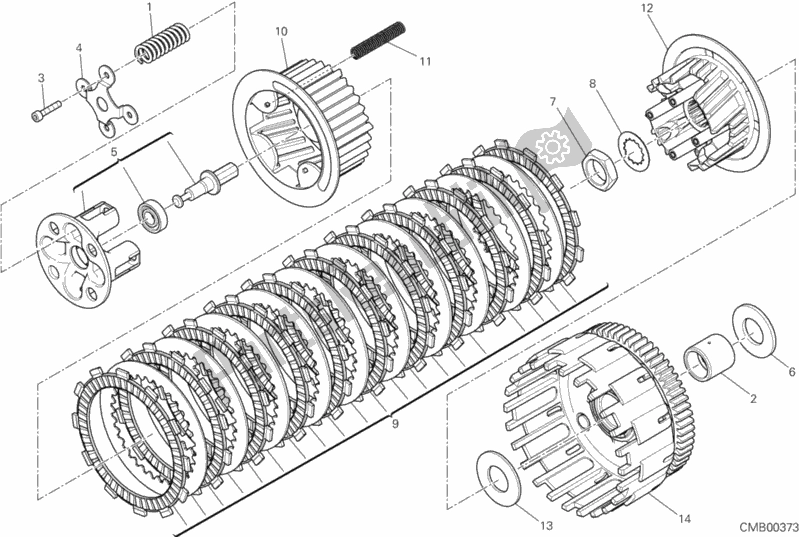 Wszystkie części do Sprz? G? O Ducati Hypermotard SP 821 2013